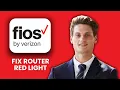 NEW Verizon Fios Router Red Light - Easy Solution 2025 Fios Router Troubleshooting