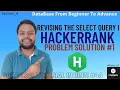 Revising the Select Query I Hacker rank Problem solution using SQL in Hindi SQL Practice