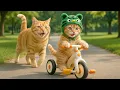 Download Lagu Mama Cat Trims Fur on the Farm and Makes Tiger Hat For Kittens At Home 🐾🧶🎩