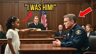 Black Little Girl Points at a Police Officer in Court, What She Says Stuns Everyone.