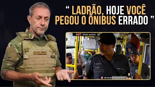 157 entra no ônibus e a ROTA é chamada - diretor Elias Junior