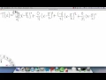 Taylor Series Example 3 Single Variable Calculus for Sci Eng Griti