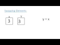 Core Algorithms - Swapping Elements Theory