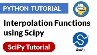 Interpolation Functions in Scipy Scipy Python Tutorial PyPower
