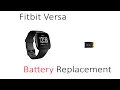 Tutorial Teardown How To Replace Remove Battery Fitbit Versa FB504 FB505
