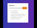 Draggable and Sortable To Do List using Tailwind CSS and JavaScript