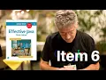 Effective Java Item 6 Avoid Creating Unnecessary Objects