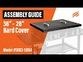 36 and 28 Blackstone Griddle Hard Cover Assembly Instructions Blackstone