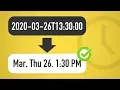 How To Format Dates in Javascript with DAY JS