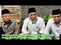 Konferensi Pers KETUM PBNUKH. YAHYA CHOLIL STAQUF Setelah Pertemuan Kiyai Sepuh \u0026 Mustasyar 