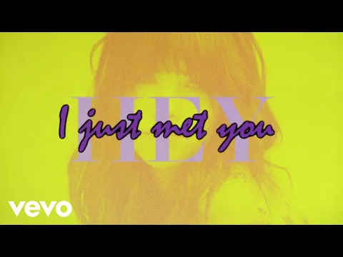 Download MP3 Carly Rae Jepsen - Call Me Maybe (Lyric Video)