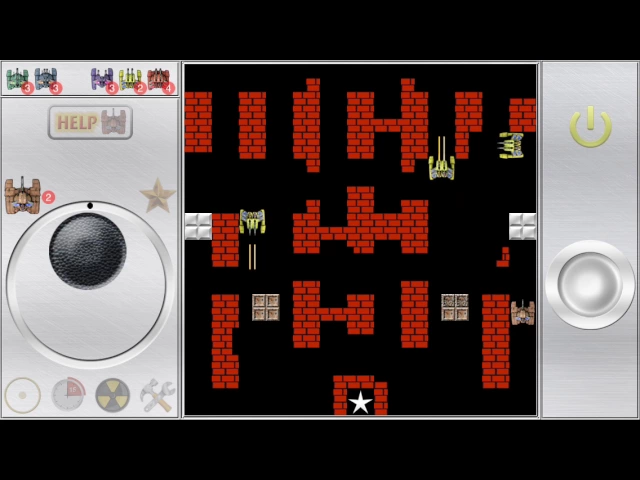 Tank Super Wars - NES 90's Classic. iOS Gameplay.