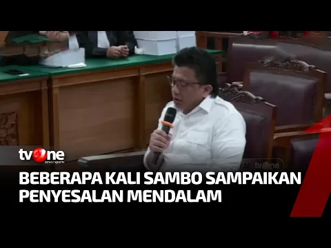 Bacakan Pleidoi, Ferdy Sambo Ungkap Rasa Bersalah yang Mendalam