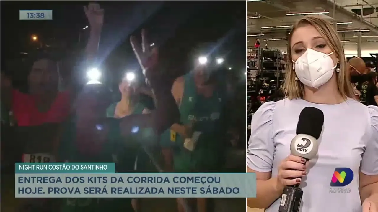 Night Run Costão do Santinho: entrega dos kits da corrida começou nesta semana