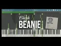 Download Lagu Chezile - Beanie | Synthesia Piano Tutorial