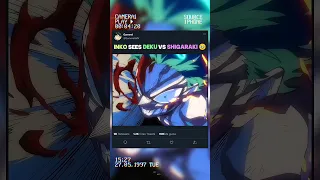 DEKU S MOM Sees DEKU Full Power Vs SHIGARAKI Myheroacademia Edit Amv Mha Anime 