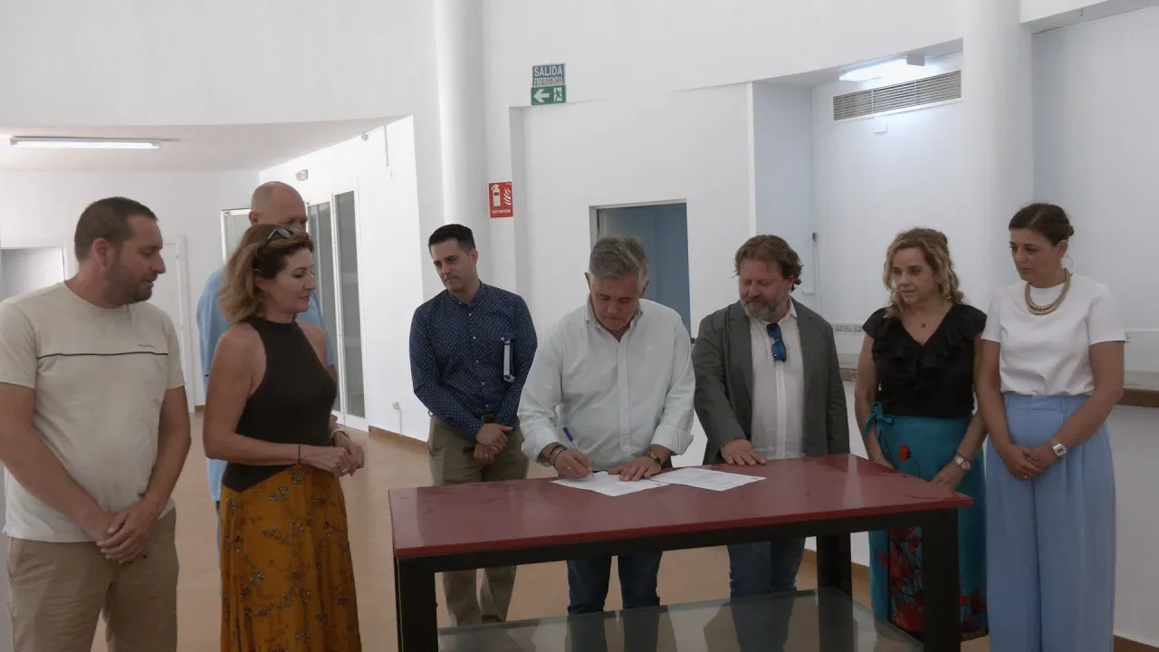 Se firma el acta de recepción de las obras en Bosquipark