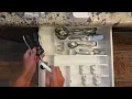 Easy Silverware Drawer Makeover with 1 5 Basic Boxes