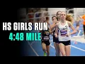 High School Girls Go 4 48 In Mile Battle at 2024 VA Showcase