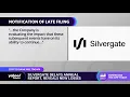 Silvergate Capital stock plunges on annual report delay