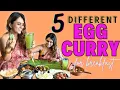 5 different egg curries kitchen Tales by Neethu