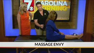 Massage Envy shows off Stretching technique