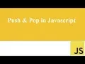 Lesson 13 Array Methods in Javascript Javascript For Beginners