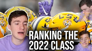 Ranking LSU s 2022 recruiting class LSU Tigers football on Geaux247