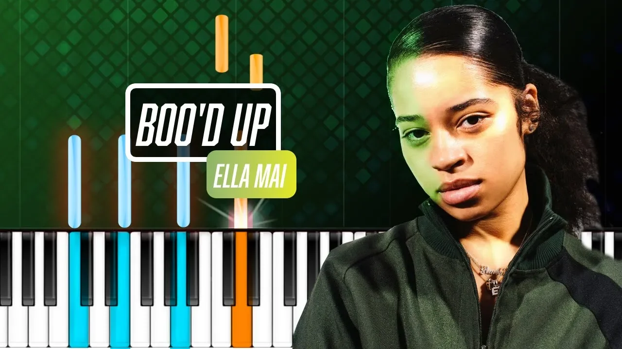 Ella Mai - "Boo'd Up" Piano Tutorial - Chords - How To Play - Cover