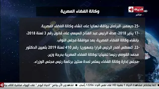 الحياة اليوم   أهم المعلومات عن وكالة الفضاء المصرية دندنها