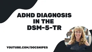 Diagnosis of AD with the DSM 5 TR Symptoms and Diagnosis
