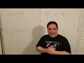 College Algebra -