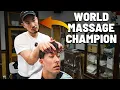 Download Lagu World Massage Champion Gave me a Super Relaxing Head Massage at Yamaguchi Barbershop 😵💫