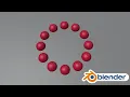 The Fastest Way To Make Circular Radial Arrays In Blender Blender Tutorial