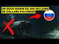 Lagu L’Ukraine coule un sous-marin de Poutine à 400 M$ grâce à une attaque de drone sous-marin inédite