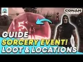 Sorcery Event Guide Loot All Locations - Grave Matters Conan Exiles
