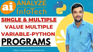 Single Multiple Value Multiple Variable - Python Analyze InfoTech