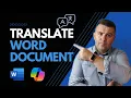 Translate Word Documents with Copilot and Microsoft Translator