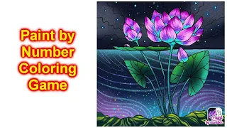 Paint by Number Coloring Game How To Play Review