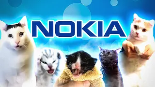 ALL Nokia ringtones but Meme Cats Sing It