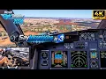 THIS LOOKS 100 REAL MSFS 2024 Marrakech Landing SayIntentions AI v3 Over France PMDG 737 4K
