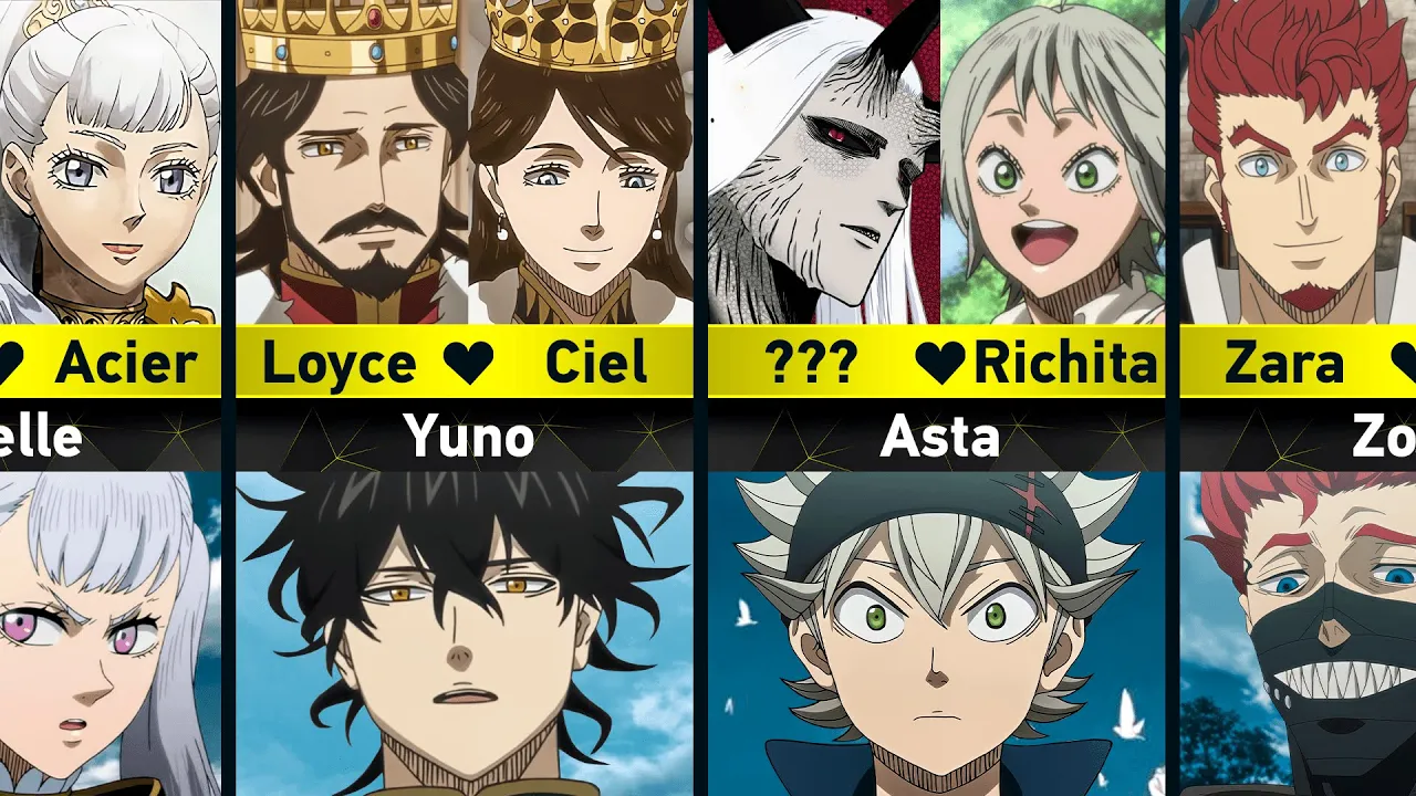 Parents of Black Clover Characters Parents of Black Clover Characters