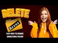 How to Delete Undeletable Folders and Files