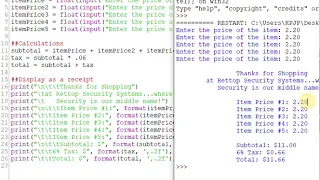 Using n t format in Python - Part 2 total purchase