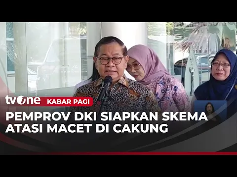 Pramono Siapkan Buffer Zone Atasi Kemacetan Parah di Cakung
