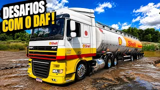 MAIS UM TRABALHO CLT! DAF 105.510 NO TANQUE DA SHELL | ETS 2 MODS BR