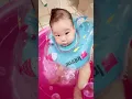 Download Lagu Cute baby gugu swimming