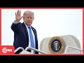 FULL DEPARTURE U S President Trump Heads to NYC as Law Enforcement Takes Center Stage AC15