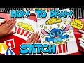 How To Draw Stitch Popcorn Bucket Surprise