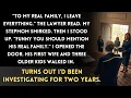 Download Lagu Dad Left His Fortune to His “Real Family” — I Showed Up at the Will Reading with His Other Family..